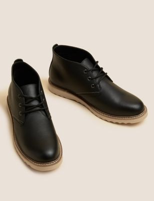 Mens Boots | Leather Chukka Brogues & Boots For Men | M&S IE