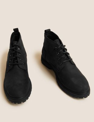 Leather Waterproof Chukka Boots