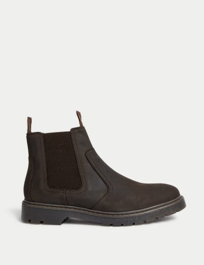 Marks and spencer blue suede boots hotsell