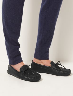 marks and spencer mens velcro slippers