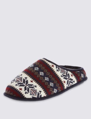 

Тапочки Thinsulate™ с рисунком Fair Isle