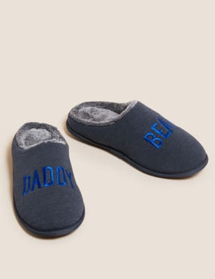marks and spencer boys slippers