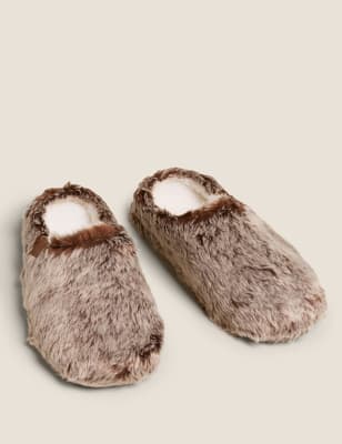 marks and spencer mens velcro slippers