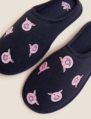 Men's Percy Pig™ Mule Slippers with Freshfeet™