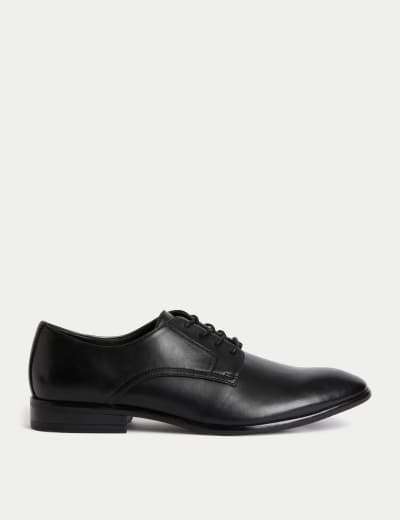 M and s mens shoes black hotsell