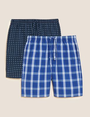 Just Essentials Mens Jersey Long Pyjama Sleep Shorts 