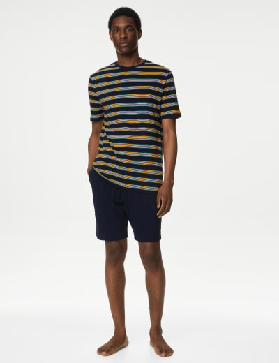 Mens tartan short pyjamas deals