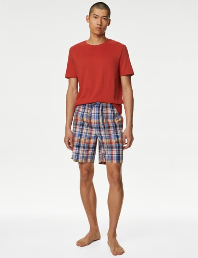 M&s mens linen shorts discount