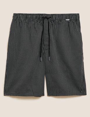 Cotton Rich Polka Dot Pyjama Shorts