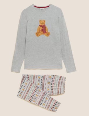 Men's Spencer Bear Pyjama Set