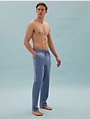 Пижамные брюки из чистого хлопка (2 пары)