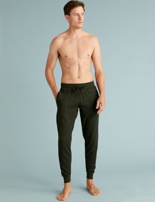 mens green jogging bottoms