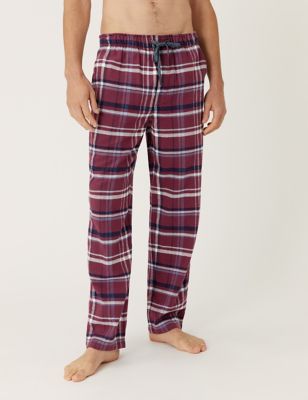 Paradise Mens Pyjama Bottoms EX Mens Secret Brushed Cotton Lounge PJ Pants S-XXL New 