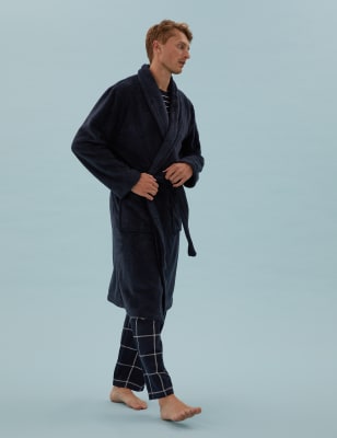 marks and spencer mens dressing gowns cotton