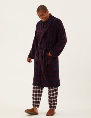 Supersoft Checked Dressing Gown
