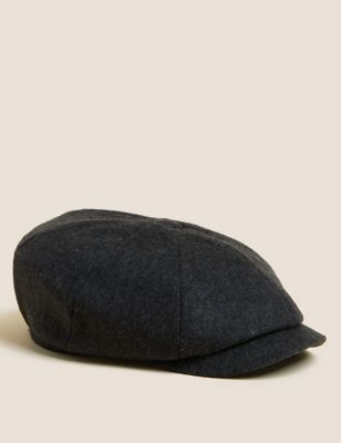 Pure Cashmere Baker Boy Hat