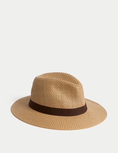 Marks and spencer fedora hat on sale