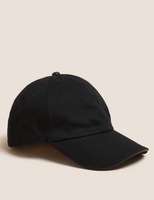 Leather Trimmed Baseball Cap