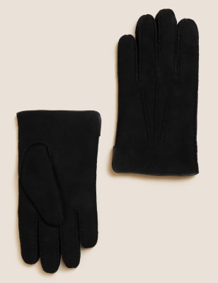 mens sheepskin gloves marks and spencer