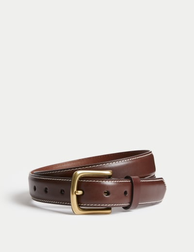 Mens belts m&s sales