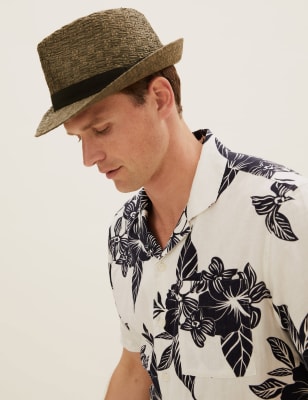 m&s mens summer hats