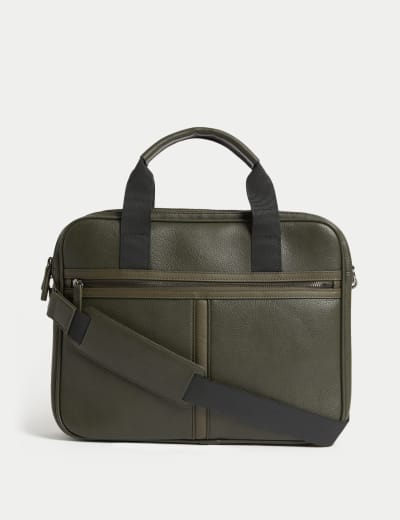 Leather Laptop Bag Autograph M S