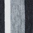 Striped Knitted Scarf - greymix