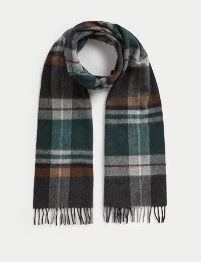 Marks and spencer mens cashmere scarf store
