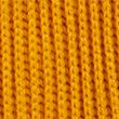 Knitted Textured Scarf - darkyellow