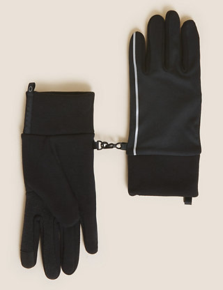 Black/Gray M discount 72% WOMEN FASHION Accessories Gloves Pieces gloves 