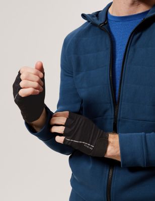 Sports Reflective Fingerless Gloves