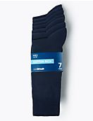 Однотонные хлопковые носки с технологиями Freshfeet™ и Cool Comfort™ (7 пар)