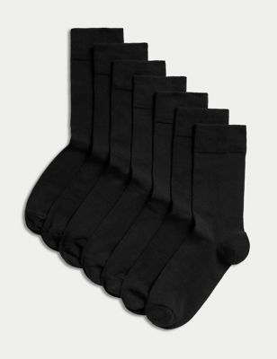 7pk Cotton Rich Socks