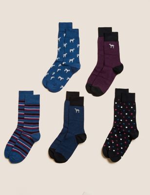 5pk Cool & Fresh™ Assorted Socks