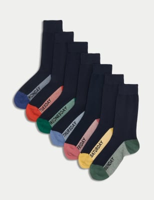 5pk Cool & Fresh™ Sports Cotton Rich Socks, M&S Collection