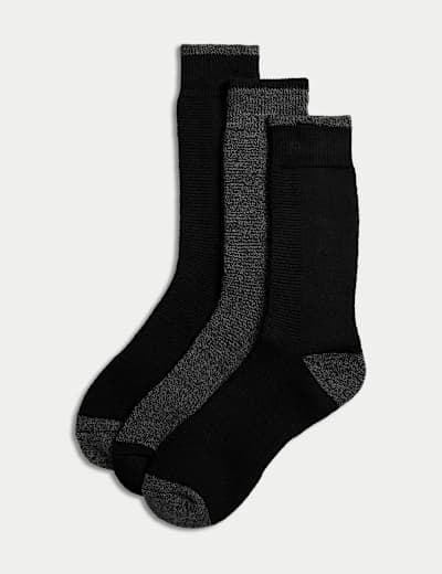 2pk Heatgen™ Maximum Warmth Thermal Socks, M&S Collection