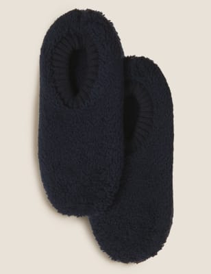 fleece trainer socks