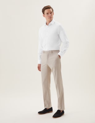 marks and spencer mens slim fit shirts