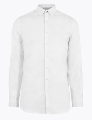 Фактурная хлопковая рубашка