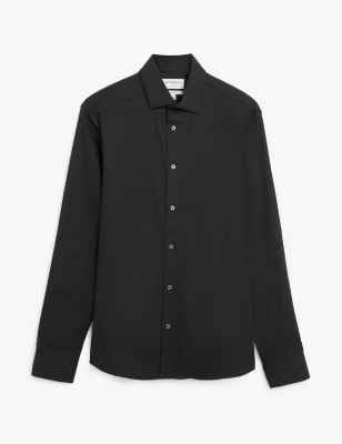 difference between slim fit and tailored fit shirts m&s