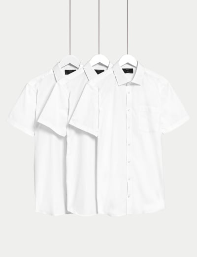 Mens short sleeve hotsell shirts marks and spencer