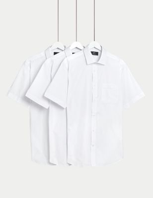 3 Pack Regular Fit Short Sleeve Shirts