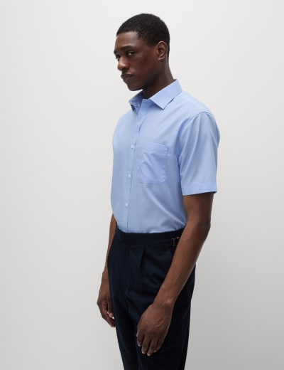 Short sleeve shirts men top