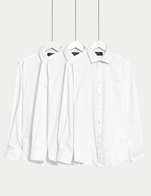 3 Pack Tailored Fit Long Sleeve Shirts