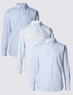 

Приталенные рубашки Easy to Iron в ассортименте (3 шт)