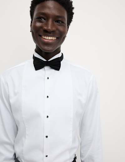 Dress shirt and bow tie hotsell