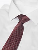 Узкий галстук с геометрическим принтом