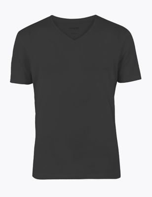 Premium Cotton V-Neck T-Shirt Vest