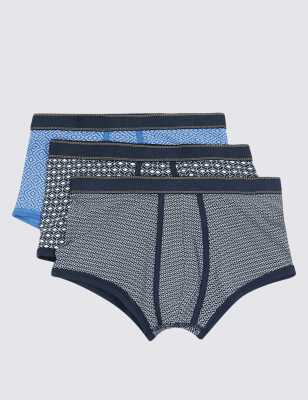 

Трусы-хипсы мультистретч с мозаичным принтом и технологиями Cool & Fresh™ и StayNEW™ (3 шт)