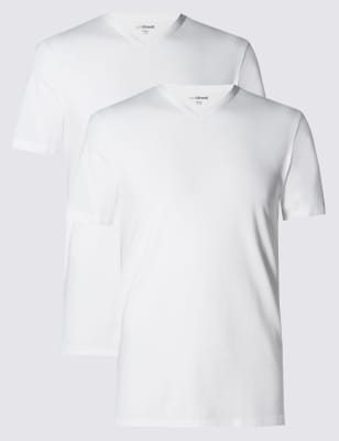 

Хлопковая футболка стретч с технологиями Cool & Fresh™ и StayNEW™ (2 шт)